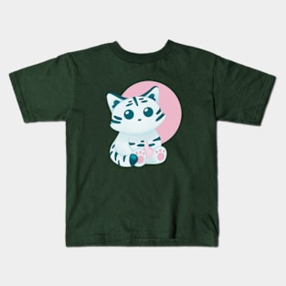 Kawaii Yokai Byakko Kids T-Shirt